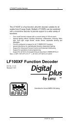 LE100/101US Decoder - Lenz USA