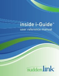 I-Guide User Manual - Help