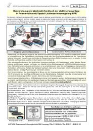 Beschreibung und Werkstatt-Handbuch der elektrischen Anlage in ...