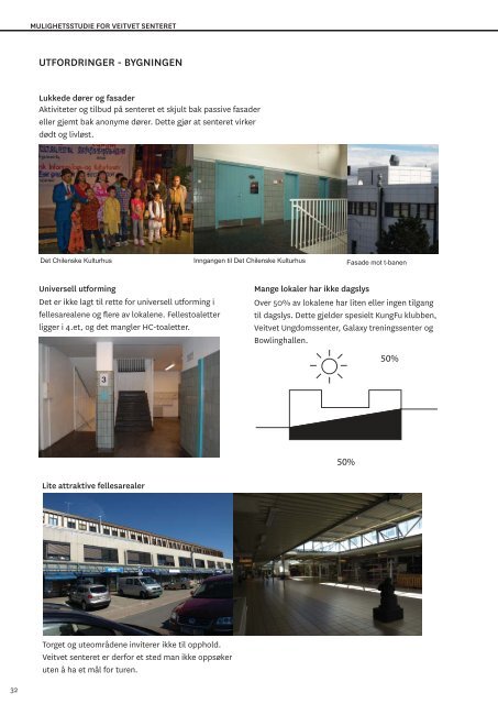 Mulighetsstudiet av Veitvet-senteret - Plan