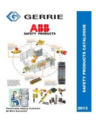 ABB Safety Product Catalogue - Gerrie Electric