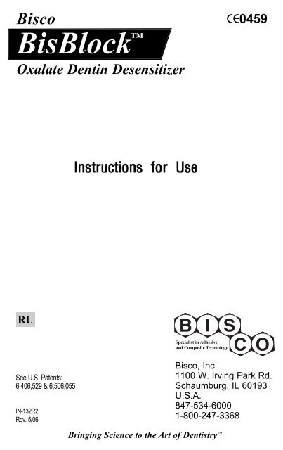 BisBlock™ - Bisco, Inc.