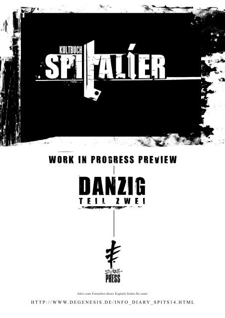 KULTBUCH: Spitalier - Danzig Teil 2 - Degenesis