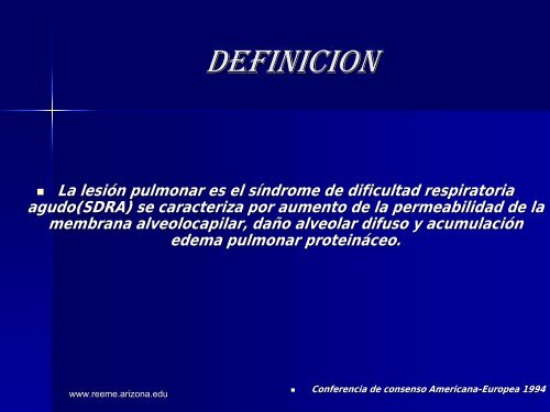 sindrome de insuficiencia respiratoria aguda - Reeme.arizona.edu