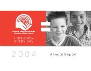 2004 - United Way / Centraide Windsor Essex County