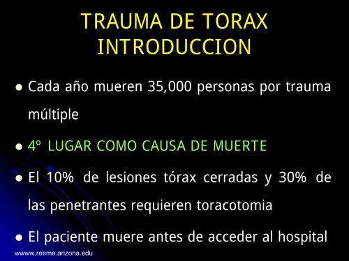 Traumatismos De La Pared TorÃ¡cica - Reeme.arizona.edu