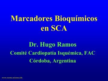 Marcadores BioquÃ­micos en SCA - Reeme.arizona.edu