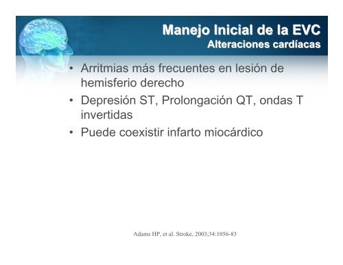 Manejo Inicial del Paciente con Enfermedad Vascular Cerebral