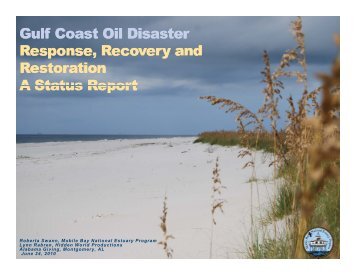 Gulf Coast Oil Spill Response Power Point - Mobile Bay National ...