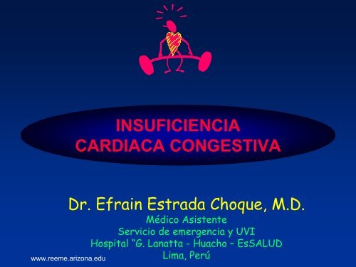 INSUFICIENCIA CARDIACA CONGESTIVA - Reeme.arizona.edu