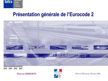 L'Eurocode 2 - PLATEFORME OUVRAGES D'ART