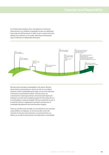 Annual Report 2008 Sustainable design & engineering - Grontmij