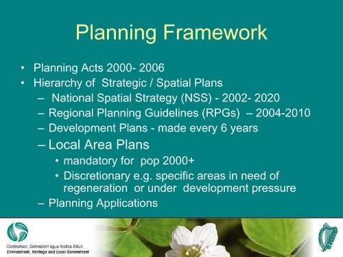 Landslides and Planning Process - Geological Survey of Ireland