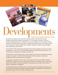 Developments - American Resort Development Association