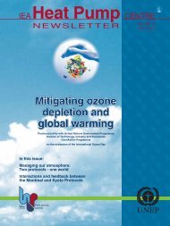 Mitigating Ozone Depletion and Global Warming - Ministry of ...