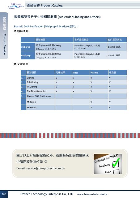 綜合目錄PDF 檔下載連結 - 波仕特生物科技股份有限公司