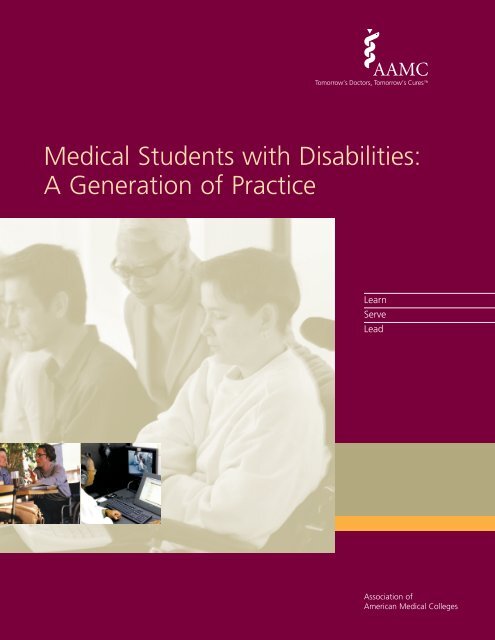 Medical Students with Disabilities: A Generation of Practice