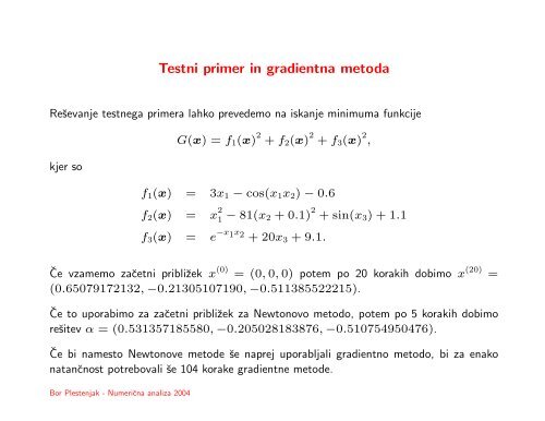 3. Nelinearni sistemi