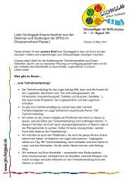 Vorlage Newsletter 2 - DPSG Passau