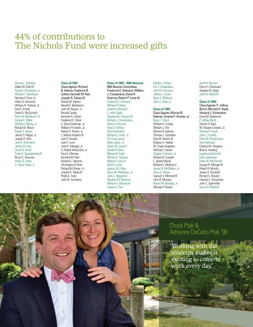Annual Report on Giving - Nichols School