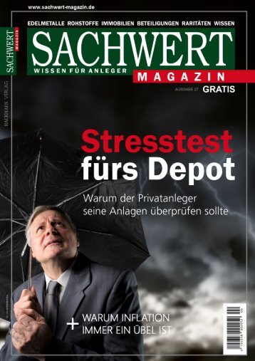 Sachwert Magazin Gratis-Heft Online