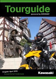 by KAWASAKI Sauerland / Edersee - Motorradstraße Deutschland