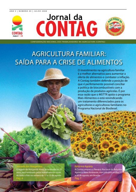 AgRiCulTuRA fAMiliAR: sAÃ­dA pARA A CRisE dE AliMENTOs - Contag