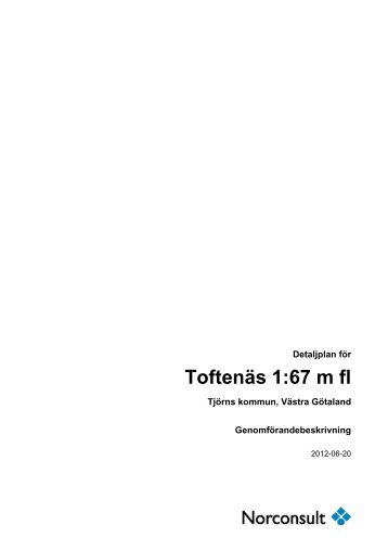 GenomfÃ¶randebeskrivning 2012-06-08.pdf - TjÃ¶rns kommun