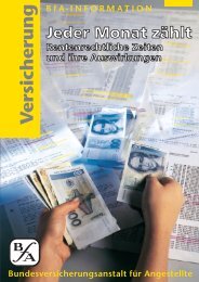 Rentenrechtliche Zeiten und ihre Auswirkungen [pdf] - Wert