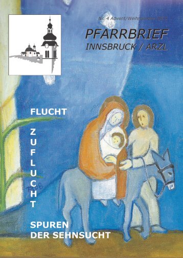 Pfarrbrief Innsbruck / Arzl - Nr. 4 Advent / Weihnachten 2014