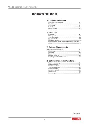 Inbetriebnahme Drehen und FrÃ¤sen