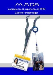 Kartenhalter - MADA - Marx Datentechnik GmbH