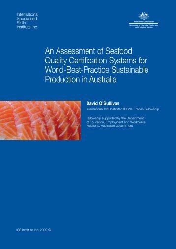 An Assessment of Seafood Quality Certification Systems for World ...