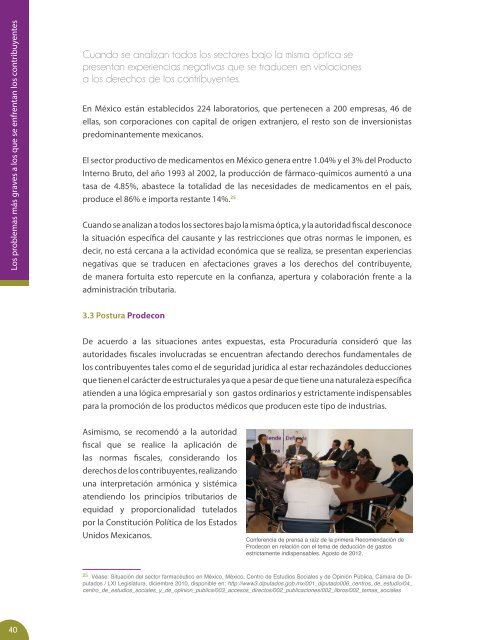 Informe - Estado de los Contribuyentes en México - Indetec