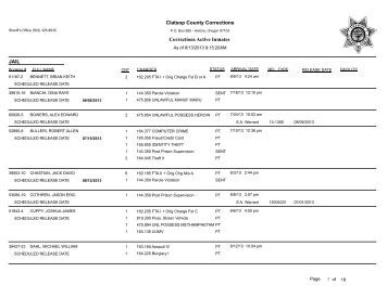 Licking County Active Inmate List Licking County Active Inmate List