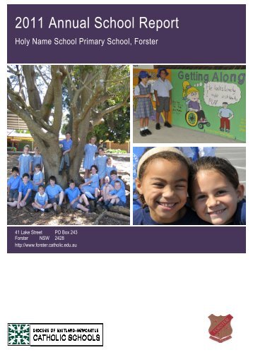 2011 Annual School Report - Catholic Schools Office Maitland ...