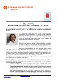 CP JoÃ«lle Colosio nouvelle directrice - Ademe Ile de France