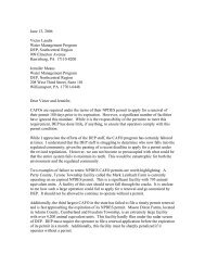 2006, Jun. 13 letter to PA DEP - PennFuture