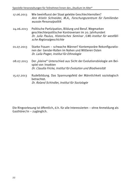 Studium im Alter - WestfÃƒÂ¤lische Wilhelms-UniversitÃƒÂ¤t MÃƒÂ¼nster