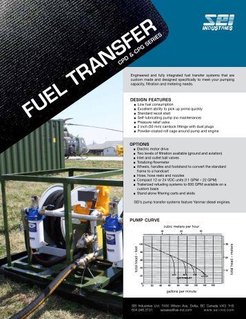 Fuel Pump Systems - SEI Industries Ltd.