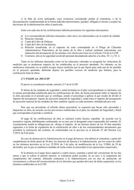 Pliego Clausulas Administrativas Particulares - Ayuntamiento de ...