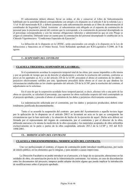 Pliego Clausulas Administrativas Particulares - Ayuntamiento de ...