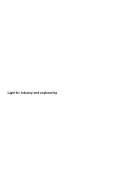 Light for industry and engineering
