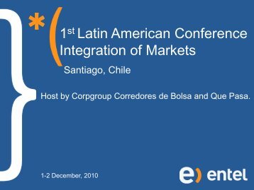 Presentación template - Entel