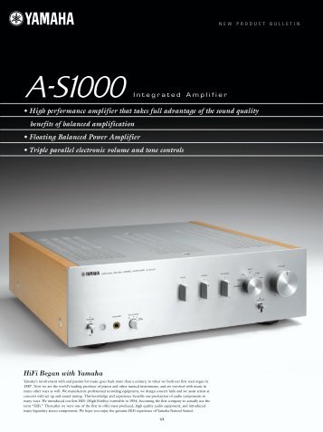 A-S1000 .pdf - Style Sound