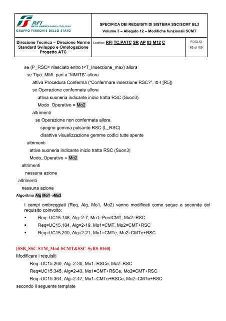 SSB SCMT SSC_SRS_revC_Allegato 12 modifiche ... - Trenitalia