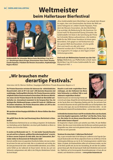 hallertau magazin 2014-1