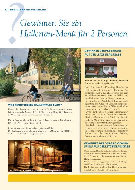 hallertau magazin 2014-1