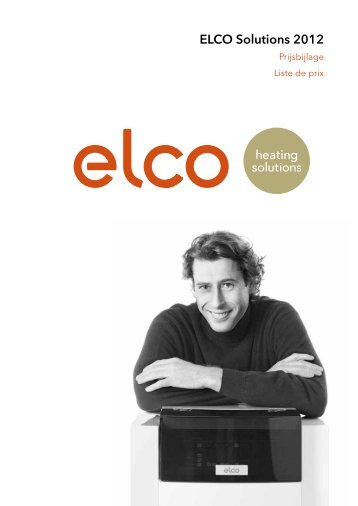 ELCO Solutions 2012 - ELCO Belgium