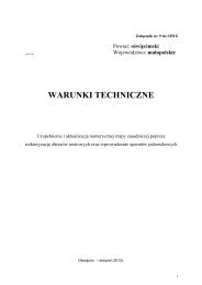 Warunki techniczne - wersja pdf